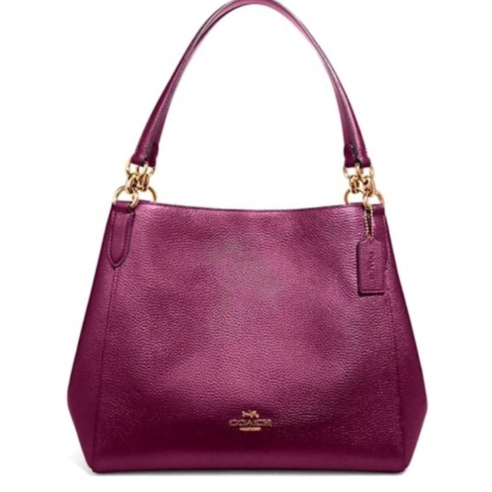 Coach Hallie Hot Pink Bag